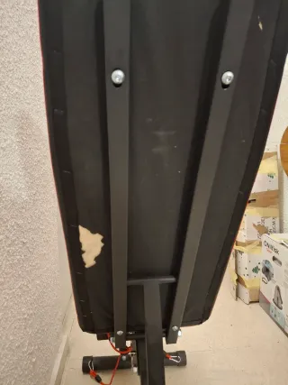 Banco de pesas plegable