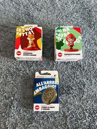 FABA Set 3 Pupazzi Sonori Fiabe