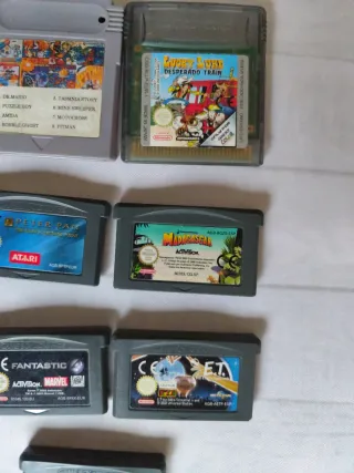 Lote Juegos Game Boy, GBC y GBA