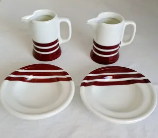 Juego 2 Jarritas y Platitos Bidasoa