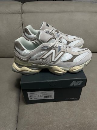 New Balance 9060 camoscio beige grigio taglia 44