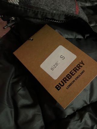 Giubbotto Burberry nero