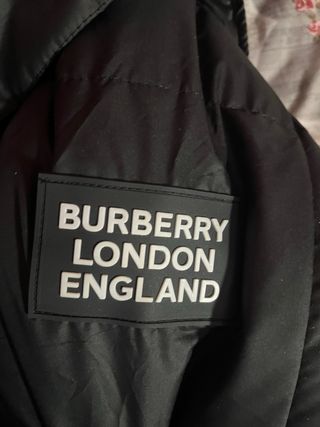 Giubbotto Burberry nero