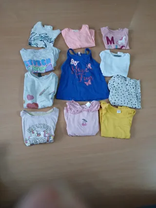 Lote de camisetas Niña
