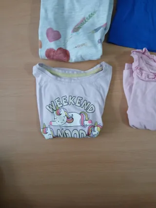 Lote de camisetas Niña