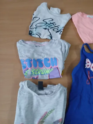 Lote de camisetas Niña