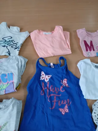 Lote de camisetas Niña