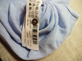 Polo Massimo Dutti gris talla XXL