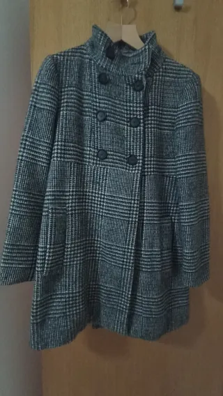 Abrigo Zara Lana Gris