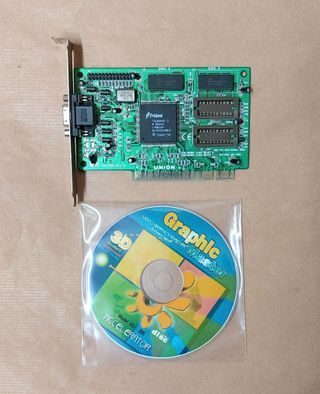 Scheda Video Union PCI Trident 9440-3 1MB + CD