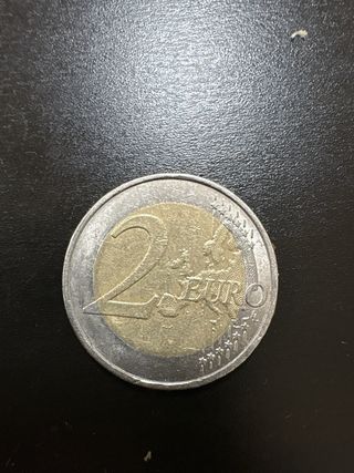 Moneda 2 Euros Alemania Monigote