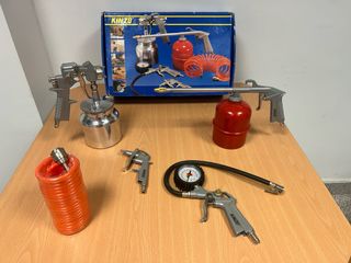 Set herramientas aire comprimido Kinzo