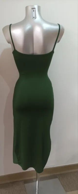 Vestido Fiesta Ajustado T: XS-S  Color Verde Mujer