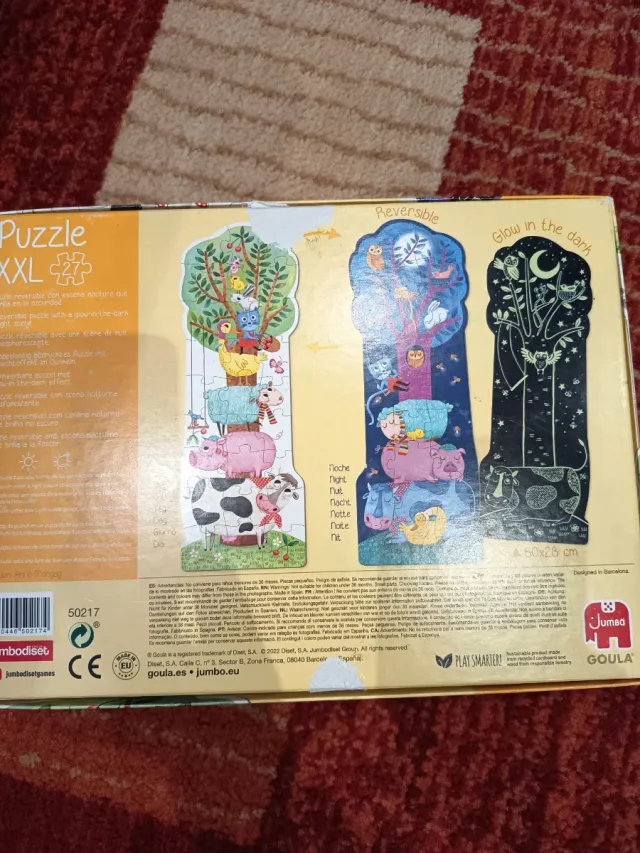 Puzzle Goula XXL 27 piezas Brilla Oscuridad