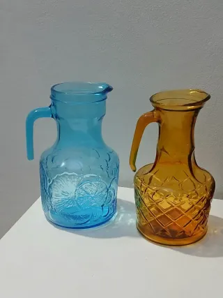 Caraffe vintage in vetro made in Italy