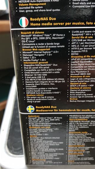 NETGEAR ReadyNAS Duo Server