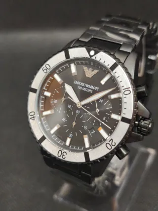 Reloj Emporio Armani AR80050 Cronógrafo Negro