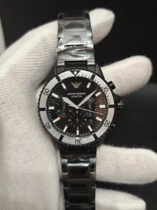 Reloj Emporio Armani AR80050 Cronógrafo Negro