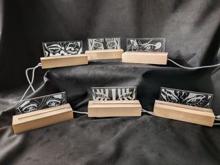 Lampara demon slayer / kimetsu no yaiba