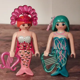 Playmobil 2 Sirenas con Liras
