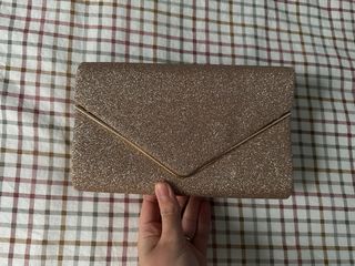 Bolso de mano brillante