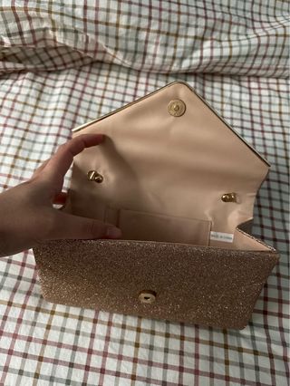 Bolso de mano brillante