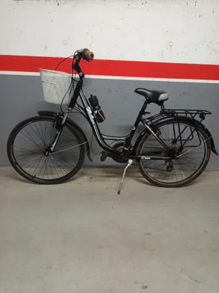 Bicicleta Paseo Mujer Negra