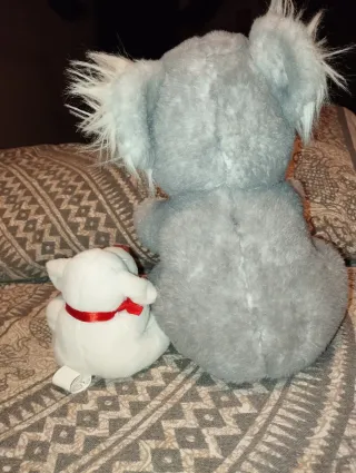 Peluche Koala y Perro con Corazón