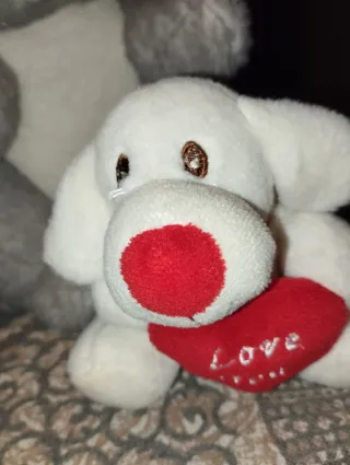 Peluche Koala y Perro con Corazón