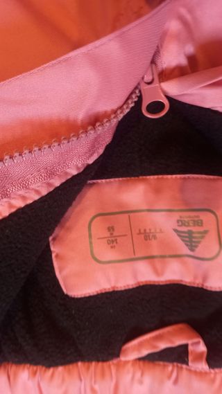 Pantalón Nieve Rosa Niña BERG 9-10 Años