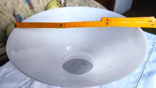 Paralume opalino inizio '900