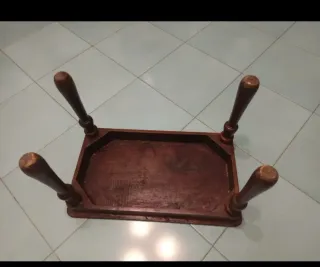 Tavolino antico in legno dell'800