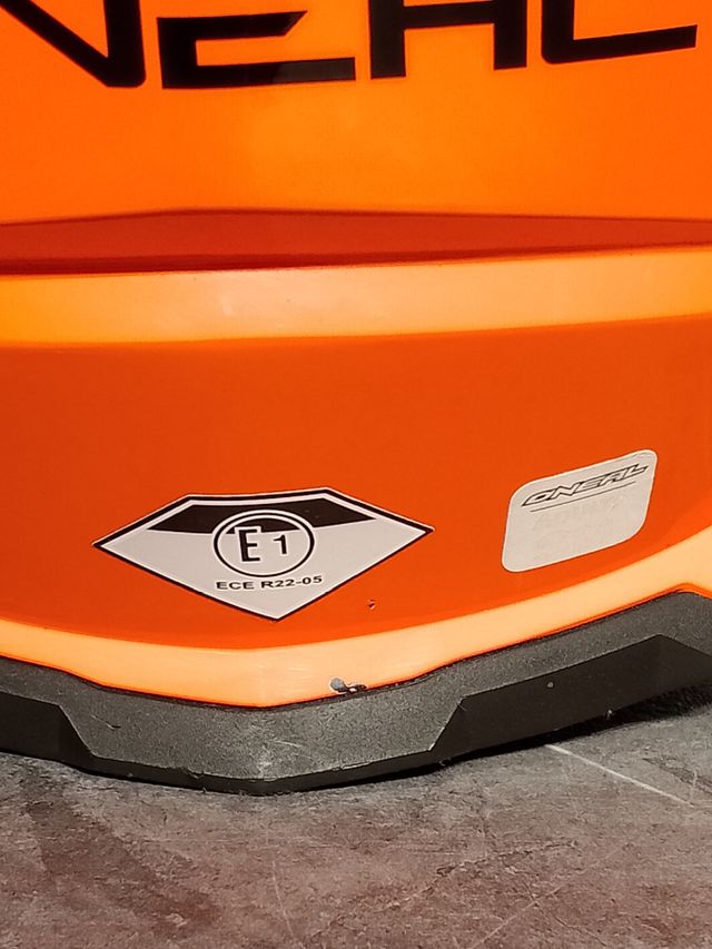 Casco Sierra Adventure Naranja T.S