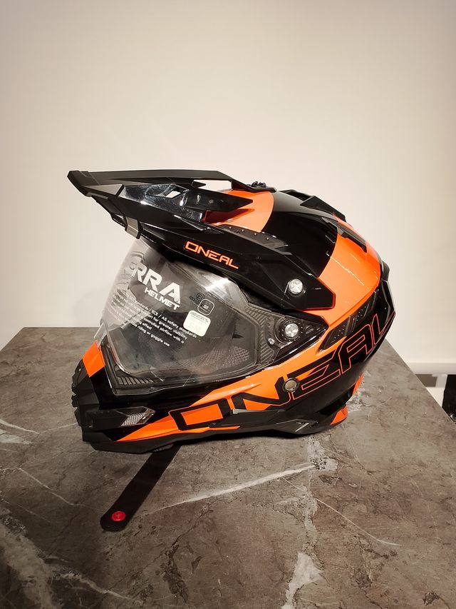 Casco Sierra Adventure Naranja T.S