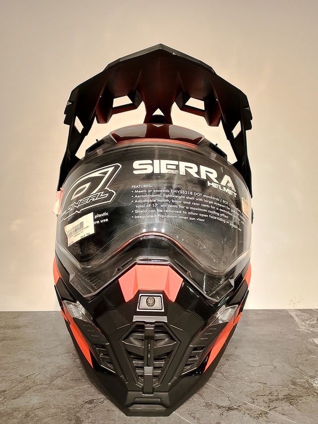 Casco Sierra Adventure Naranja T.S