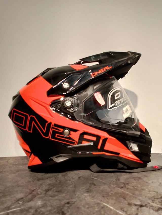 Casco Sierra Adventure Naranja T.S