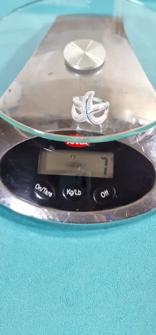 Estrella de Plata Brillante " 7gr " (1,8cm)