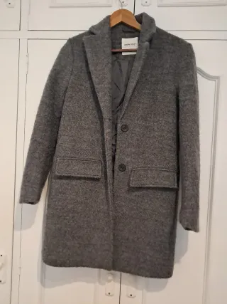 Abrigo gris Green Coast Talla XS