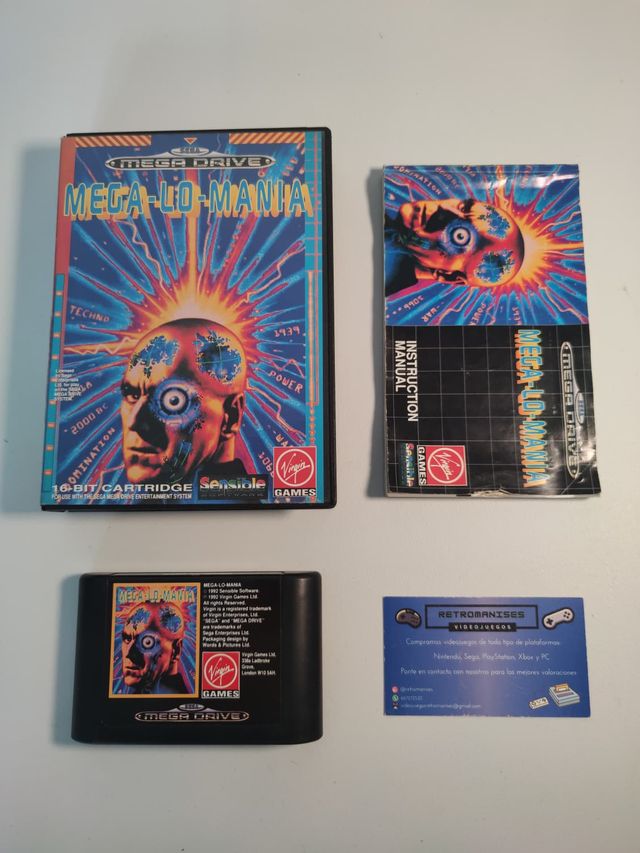 Mega-Lo-Mania Sega Megadrive