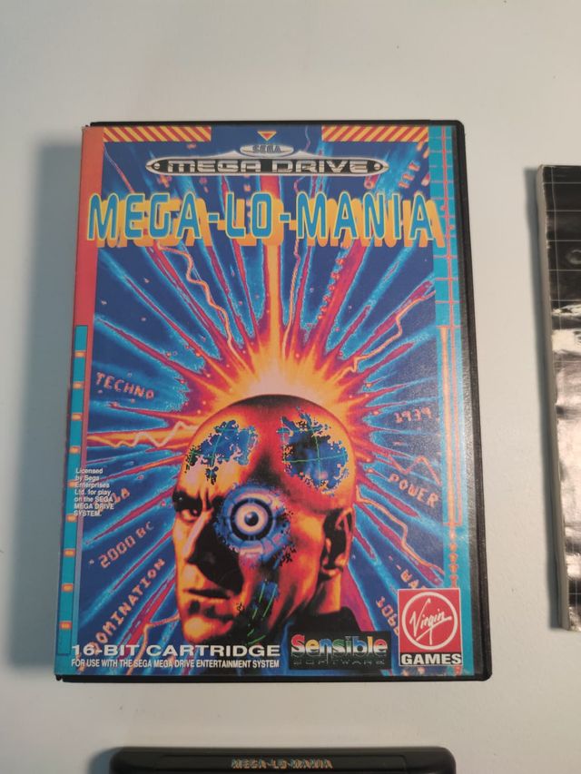 Mega-Lo-Mania Sega Megadrive