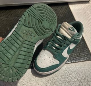Nike Dunk Low Verde y Blanco Talla 38