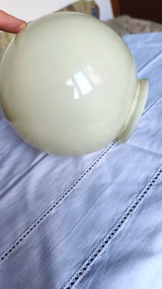 Paralume rotondo in vetro