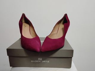 Zapatos tacón Gloria Ortiz fucsia