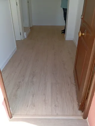 Tarima flotante suelo laminado