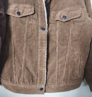 Cazadora pana borreguito Pull&Bear