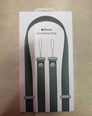 Cinturino tracolla Apple per cellulare verde