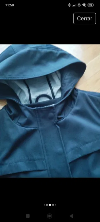 Chaqueta marinera azul