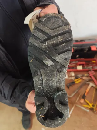 Botas de aguade seguridad con puntera de acero