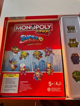 Monopoly Junior Super Zings Rivals of Kaboom