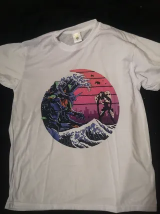 Camiseta Evangelion La Gran Ola